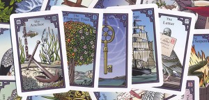 Das Burning Serpent Oracle – ein Kartendeck von Robert M. Place und Rachel Pollack Burning Serpent Oracle Lenormand Kartendeck
