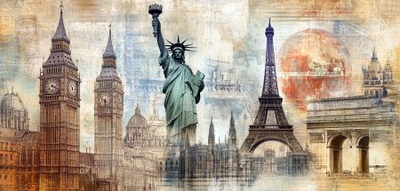 Symbolik und Geografie – Orte mit Lenormand Karten definieren Länder und Städte
